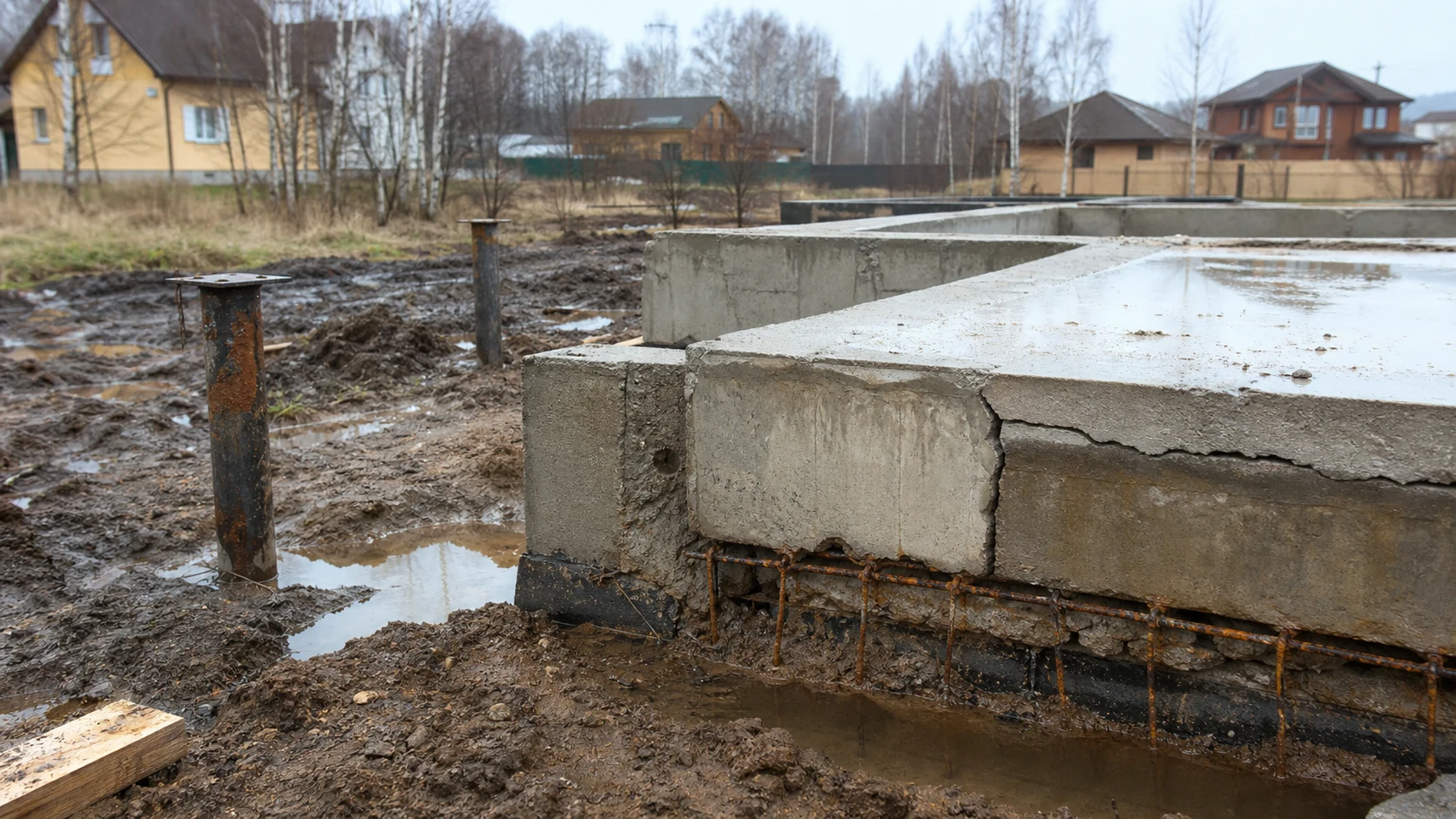 Минусы фундамента